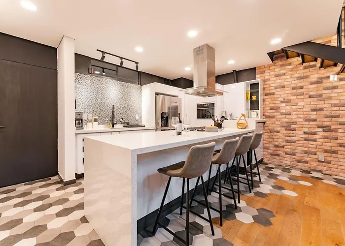 Stylish Loft In Roma Norte Near Dining And Cafes Mexico City