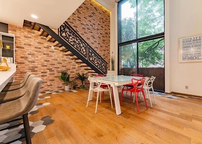 Stylish Loft In Roma Norte Near Dining And Cafes